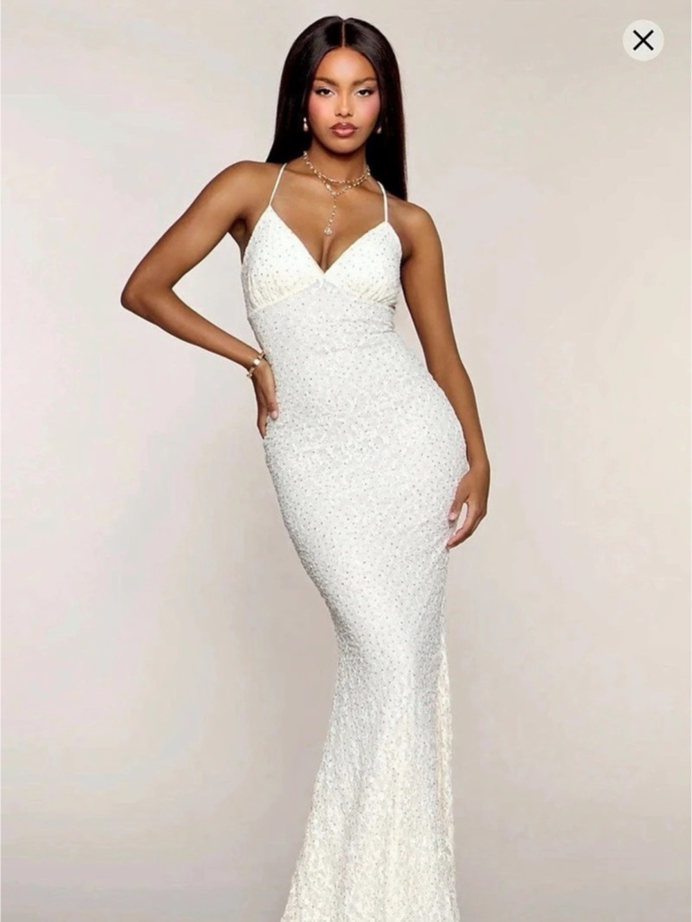 Windsor Arabella Lace Mermaid Formal Dress